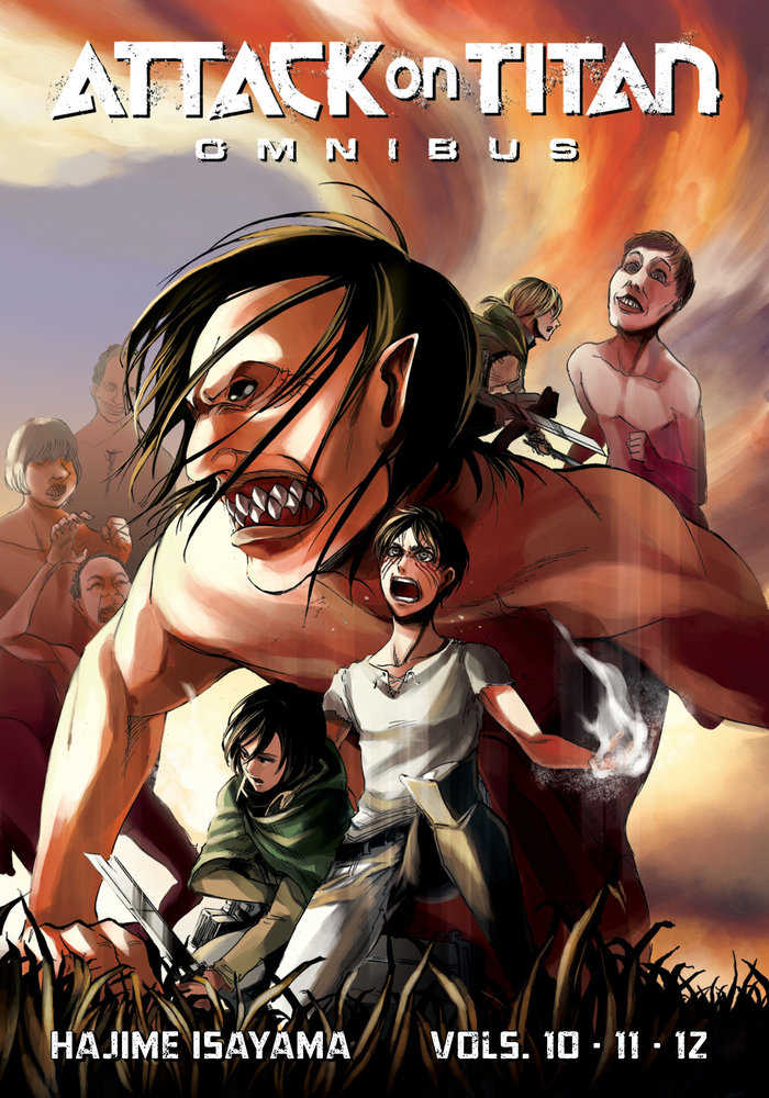 Attack On Titan Omnibus TPB Volume 04 Volume 10 12 (Mature)
