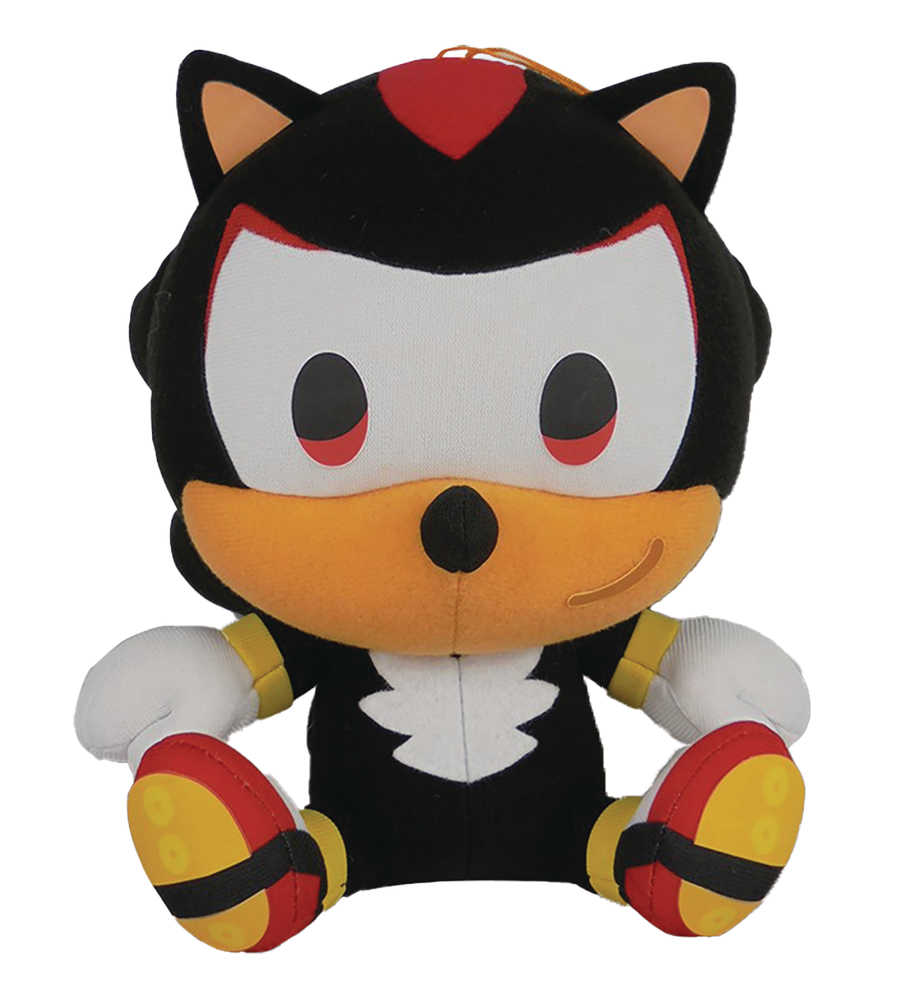 Sonic The Hedgehog Chibi Shadow 7in Sitting Plush
