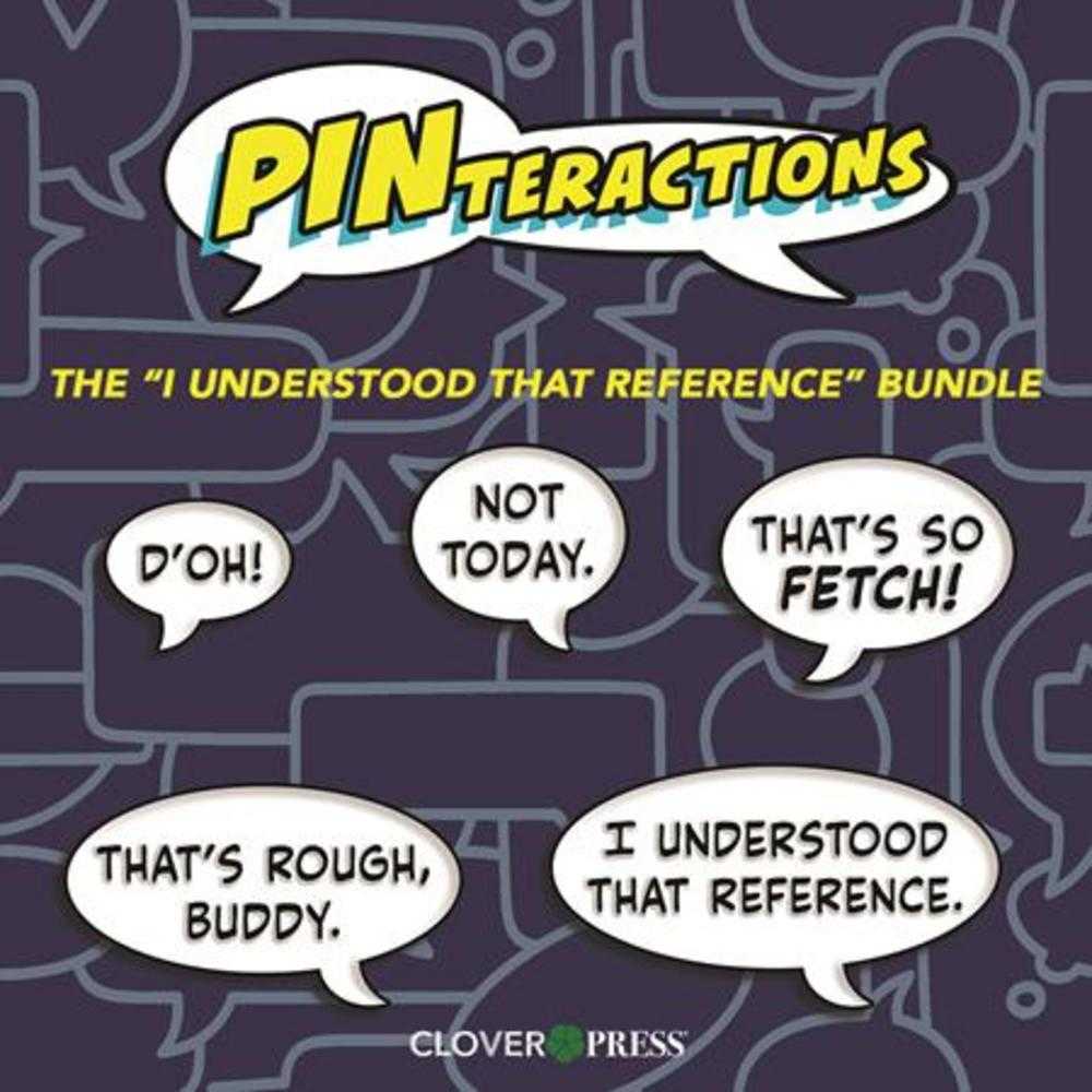 Pinteractions The I Understood That Reference Enamel Pin (Set Of 5)