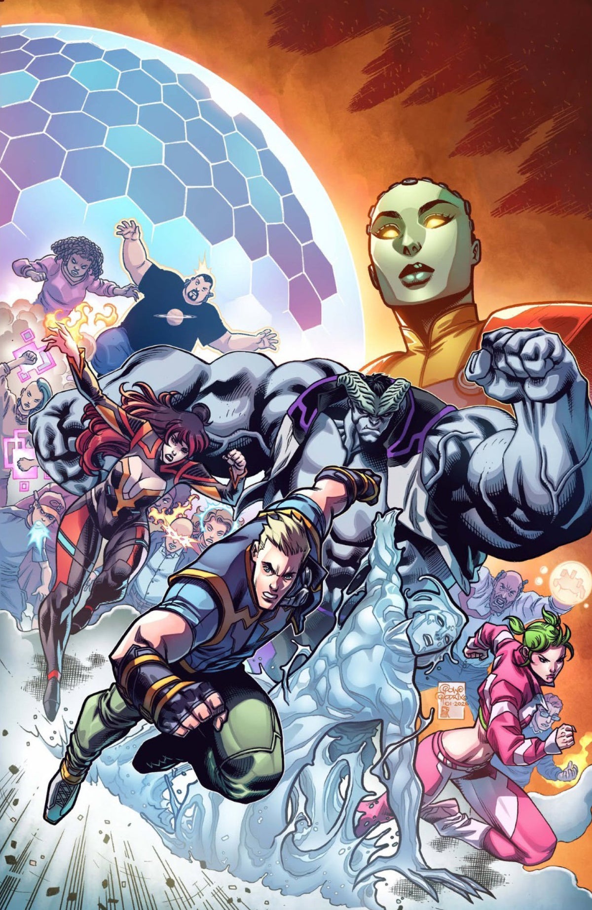 Valiant Beyond: All New Harbinger #8 Risen #2 Variant C (Rodrix Full Art)