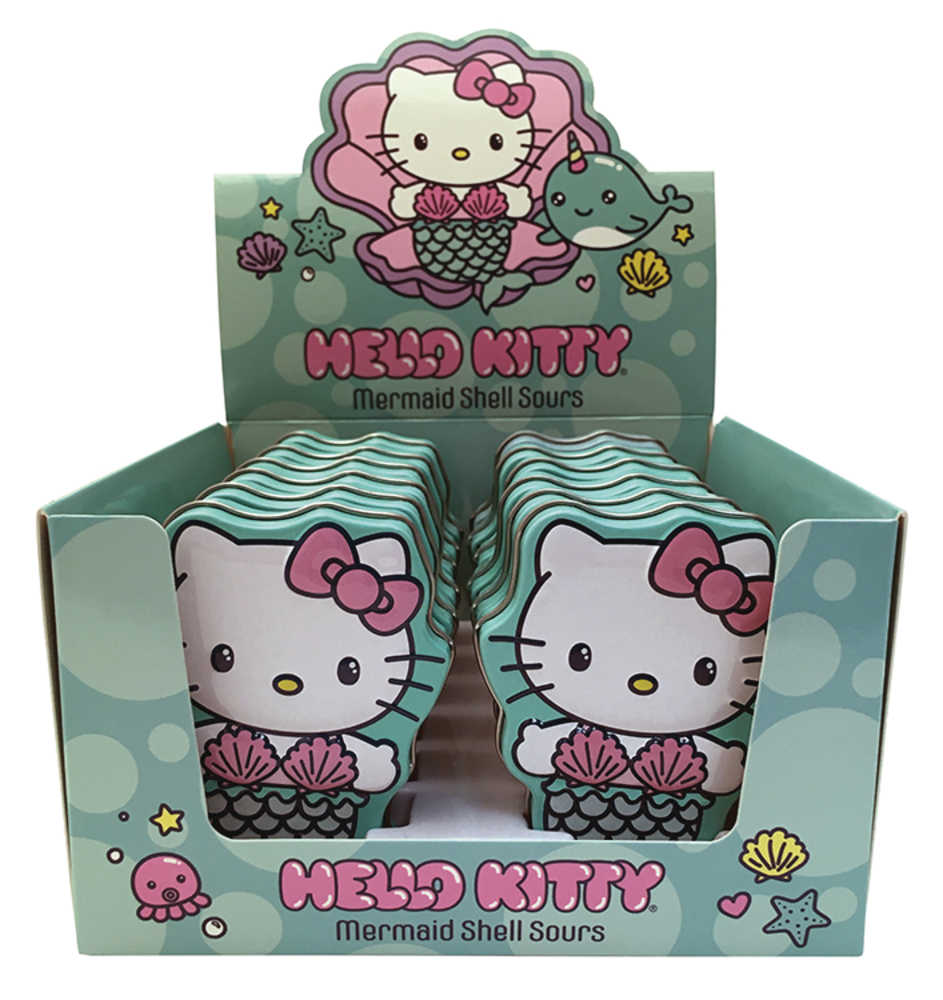 Hello Kitty Mermaid Shell Sours 12ct Display