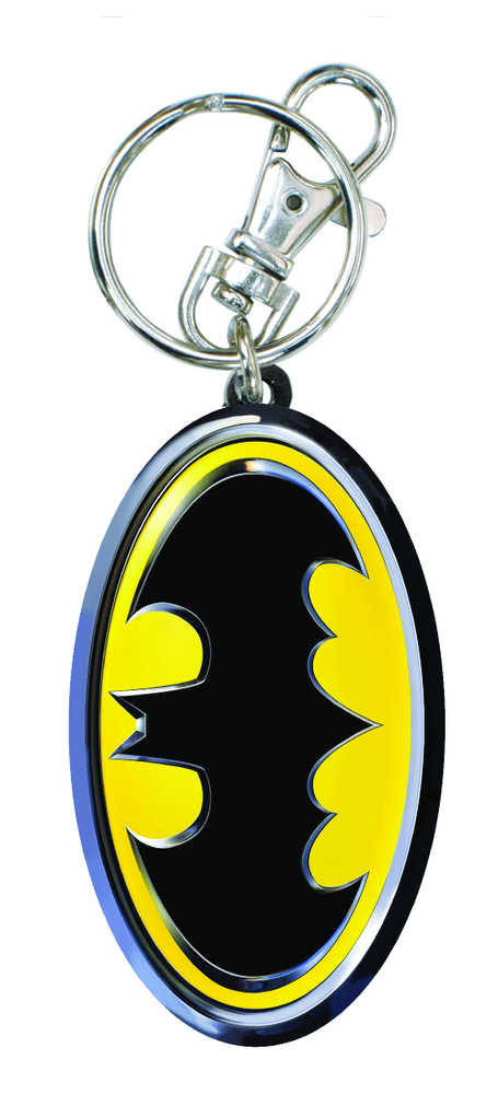 Batman Symbol Pewter Keyring