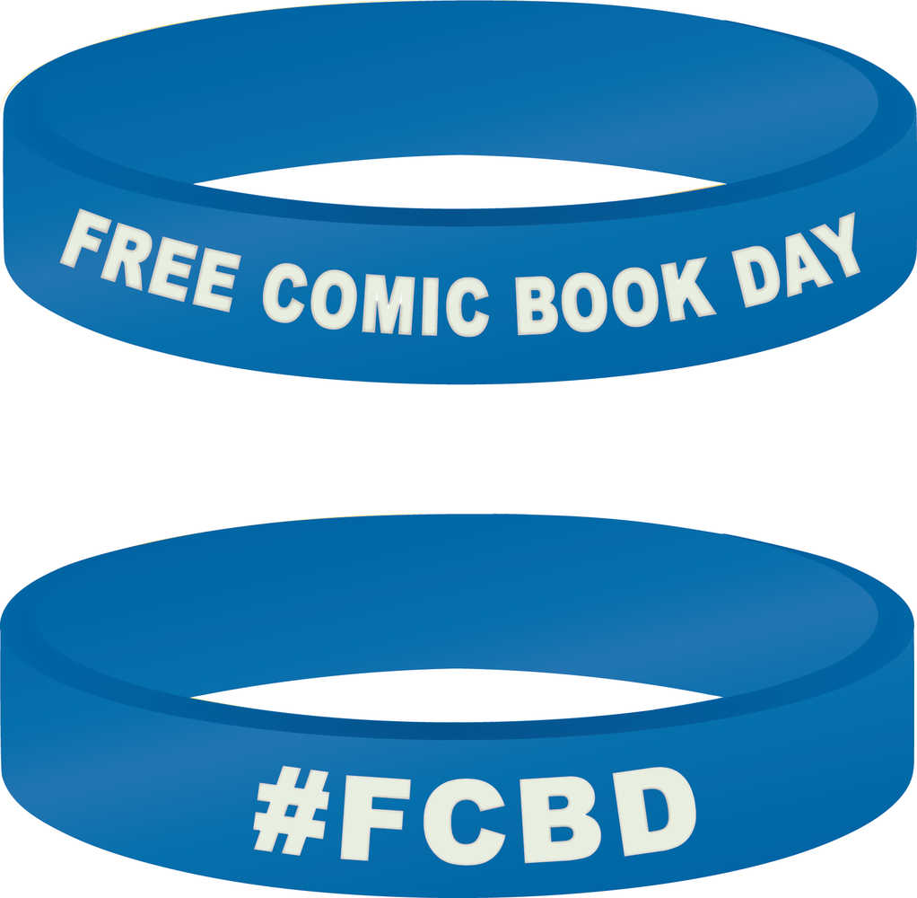 Free Comic Book Day Slap Bracelet