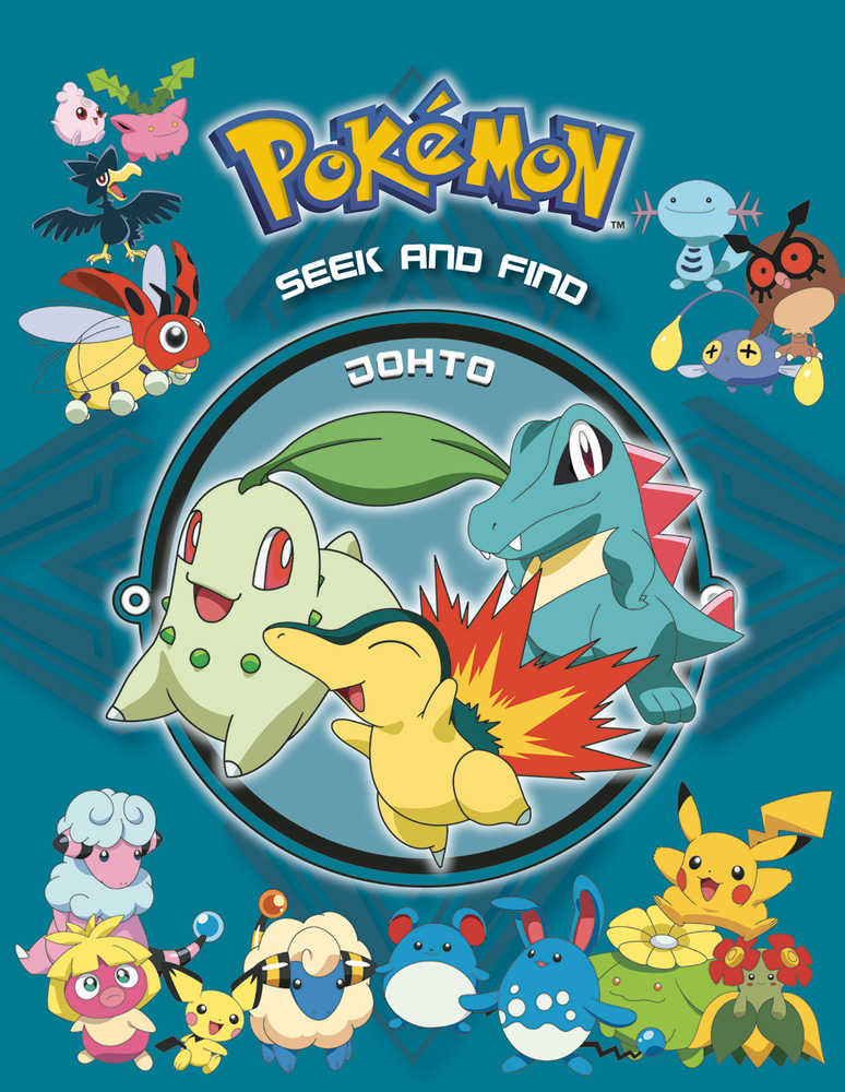 Pokemon Seek & Find Hardcover Johto