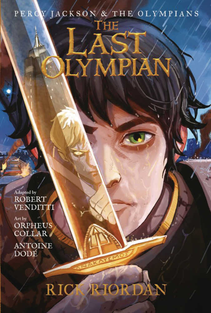 Percy Jackson & Olympians Graphic Novel Volume 05 Last Olympian