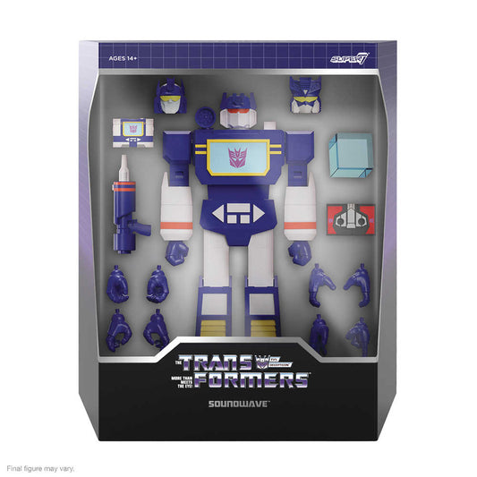 Transformers Ultimates W4 Soundwave Action Figure