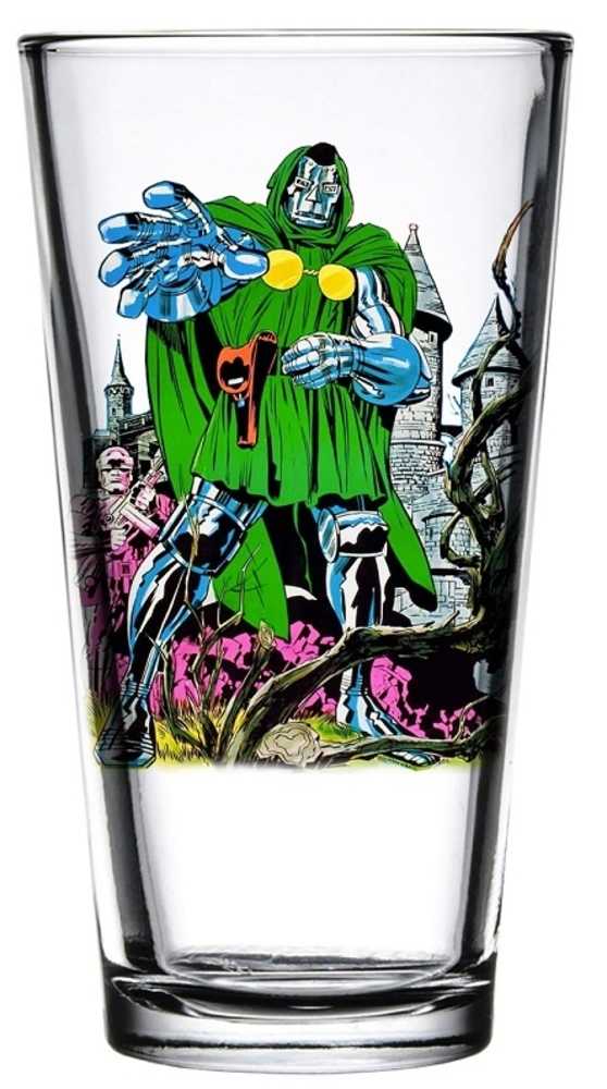 Toon Tumblers Dr Doom Pint Glass