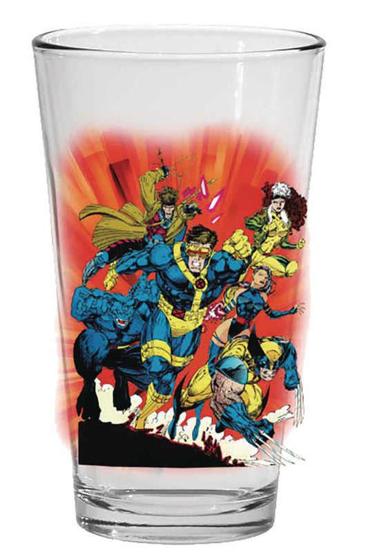 Toon Tumblers X-Men 90s Clear Pint Glass