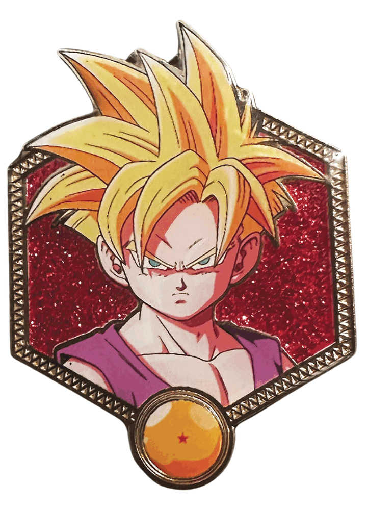 Dragonball Z Golden Series 2 Kid Gohan Super Saiyan Pin