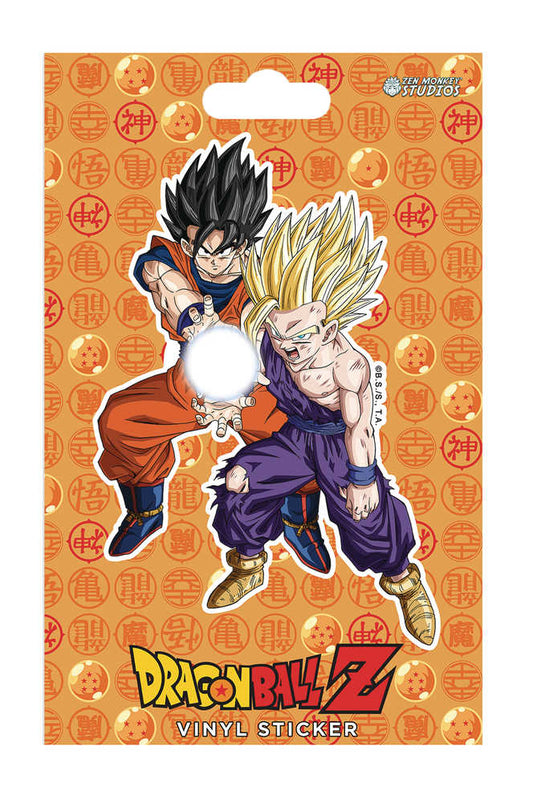 Dragonball Z Father & Son Kamehameha Vinyl Sticker