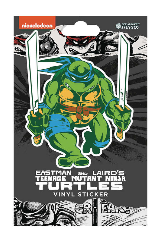 Teenage Mutant Ninja Turtles Classic Comic Leonardo Vinyl Sticker