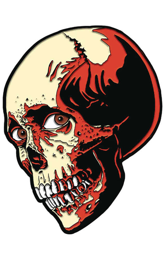 Evil Dead 2 Poster Skull Enamel Pin