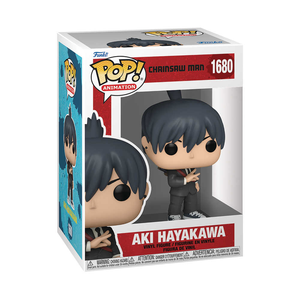Pop Animation Chainsaw Man Aki Vinyl Figure