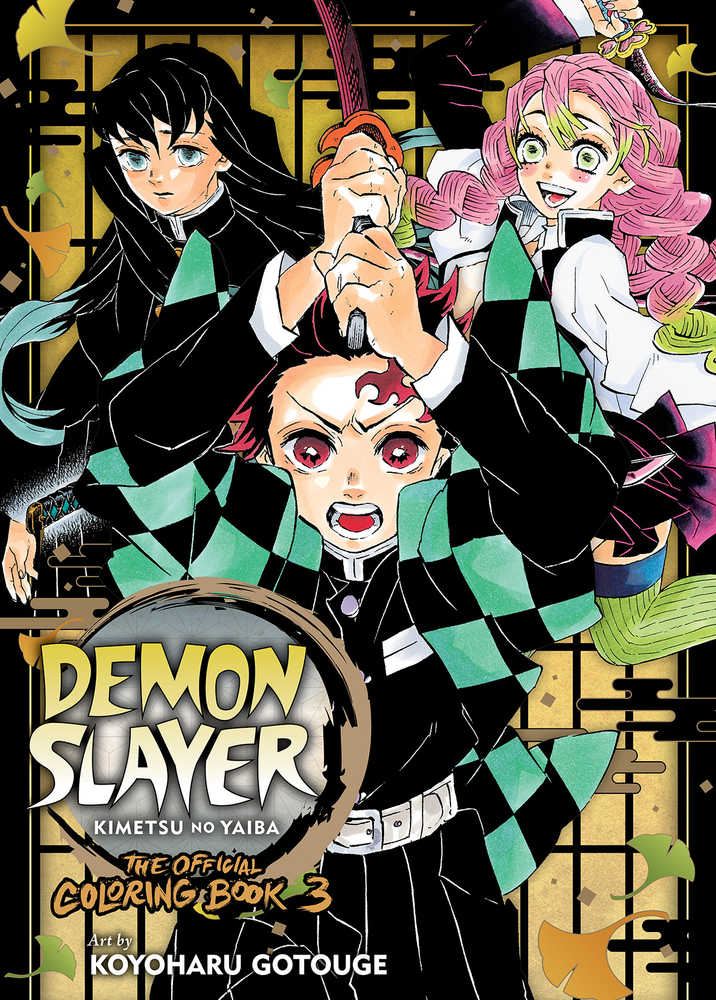 Demon Slayer The Official Coloring Book Softcover Volume 03