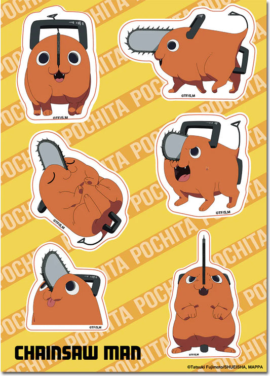 Chainsaw Man - Pochita Sticker Set