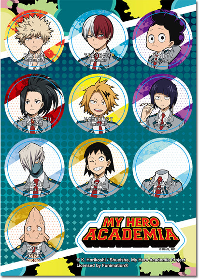 My Hero Academia Group B Sticker Set