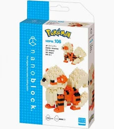 Nanoblock Pokemon Arcanine Set