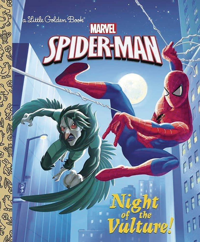 Spider Man Night Of Vulture Little Golden Book