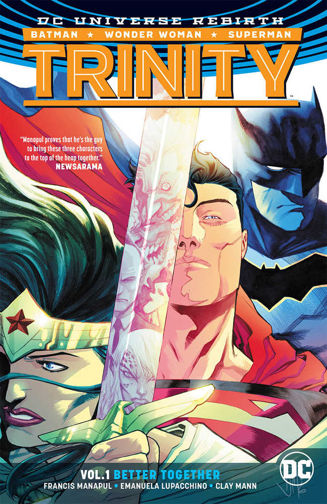 Trinity TPB Volume 01 Better Together (Rebirth)