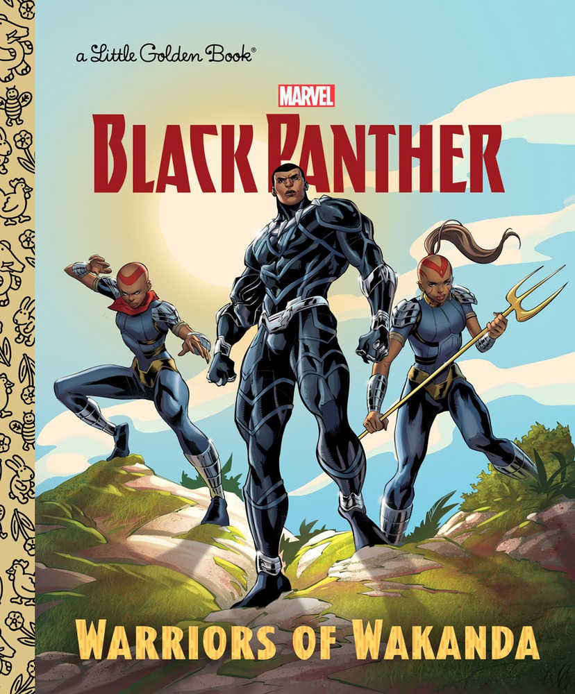 Black Panther Warriors Of Wakanda Little Golden Book