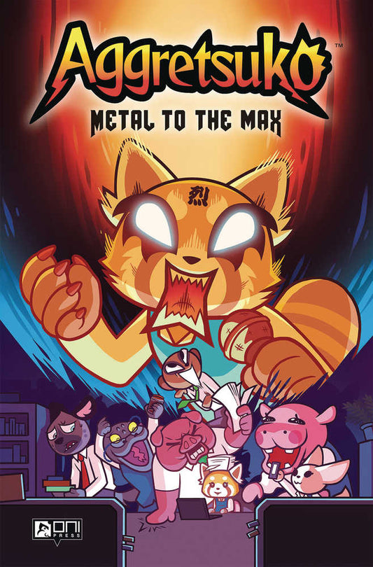 Aggretsuko Hardcover Volume 01 Metal To The Max