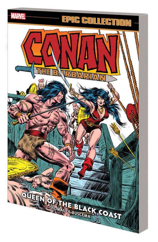 Conan the Barbarian Epic Collector's Original Marvel Years TPB Black Coast