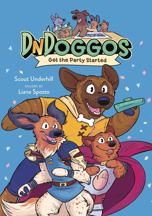 Dndoggos Graphic Novel Volume 01 Get The Party Started