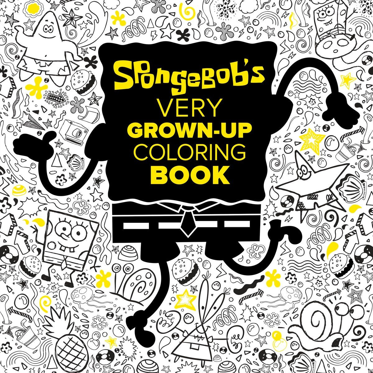 Spongebob'S Very Grown-Up Coloring Book (Spongebob Squarepants)